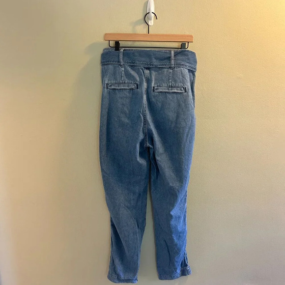 Boden Bude Pants Womens Size 10 Regular Light Vintage Jeans High Rise Trouser - Picture 6 of 10